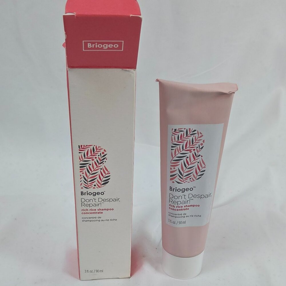 Briogeo Don’t Despair, Repair! Rich Rice Shampoo Concentrate 3 oz NEW in Box